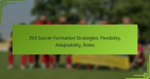3V3 Soccer Formation Strategies: Flexibility, Adaptability, Roles